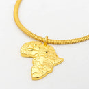 Conjuntos Folheados Mapa Gold - Brincos + Colar, Bracelete e Anel - A partir de