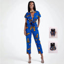 Macacão Kendi Multiamarrações Azul - Ganhe um lindo par de brincos Summer Print! - De *299,90* por apenas: