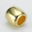 Anéis para Tranças - 'Barrilzinhos de Ouro' 🍯✨- Pacote com 30 peças!