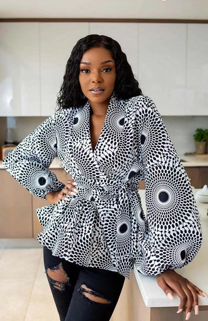 Blusa Manga Longa - Afro Lady👸🏾