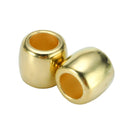 Anéis para Tranças - 'Barrilzinhos de Ouro' 🍯✨- Pacote com 30 peças!