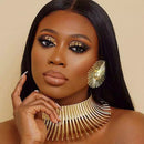 Conjunto Gargantilha + Brincos - Radiante☀️