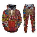 Conjunto de Moletom Esportivo Unissex - Várias opções de estampa! - Tamanhos P ao Plus Size 👑