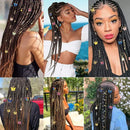 Anéis para Tranças e Dreads - Borboletas, Pérolas e Estrelas💫🦋 - Pacote c/ 20 peças