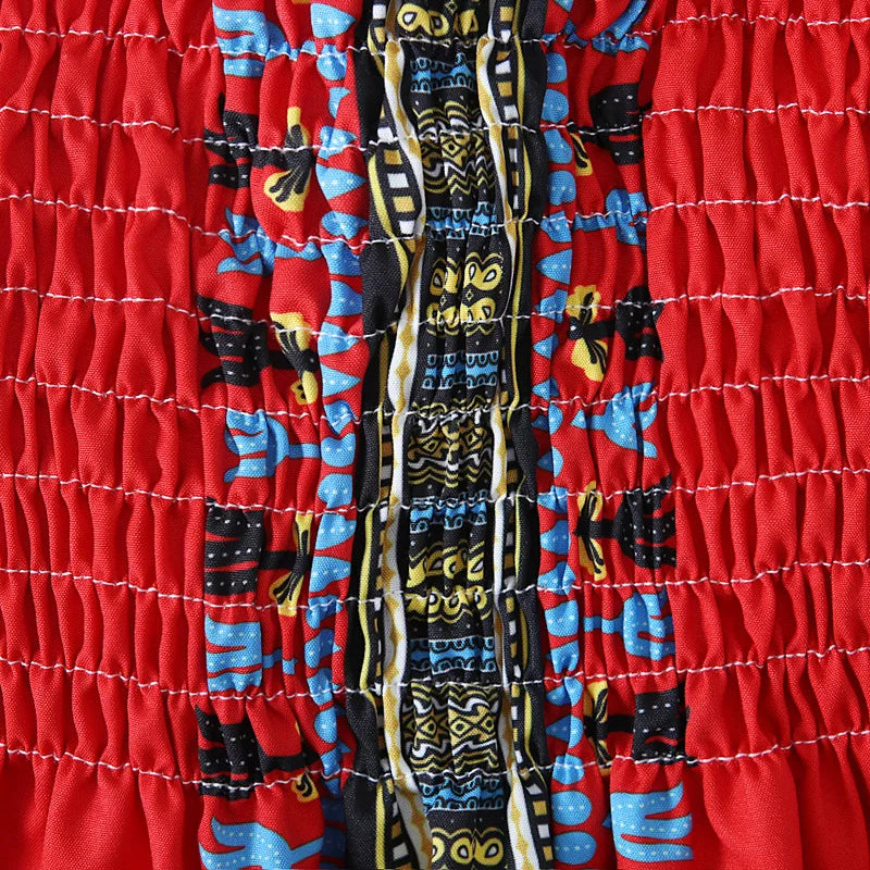 Vestido Infantil Afro Princess - Verão 🌞⛱️