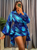 Conjunto Shewa - Blusa + Saia🤎