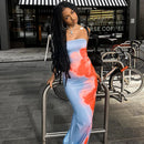 Vestido Summer Xonq - Lindo, longo e azul 🩵