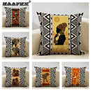 Capas de Almofada - Afro Design - Um toque de elegância ao seu ambiente!🖤