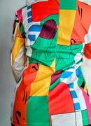 Blazer Estampado - Encanto Aurora🧚🏽‍♀️✨🎨 (Forro duplo e broche)