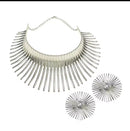 Conjunto Gargantilha + Brincos - Radiante☀️