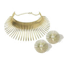 Conjunto Gargantilha + Brincos - Radiante☀️